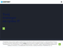 Tablet Screenshot of itkontrakt.pl